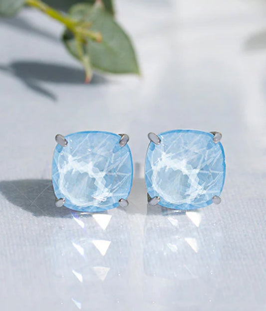 Origami Owl Sky Ignite Crystal Clara Stud Earrings