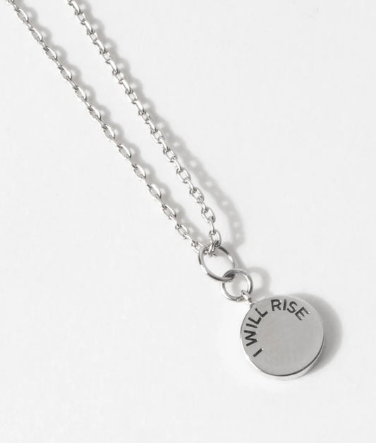 Origami Owl “I Will Rise” Moon Phases Double Layer Necklace