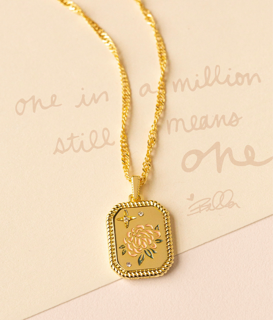 Origami Owl “Overcome” Necklace