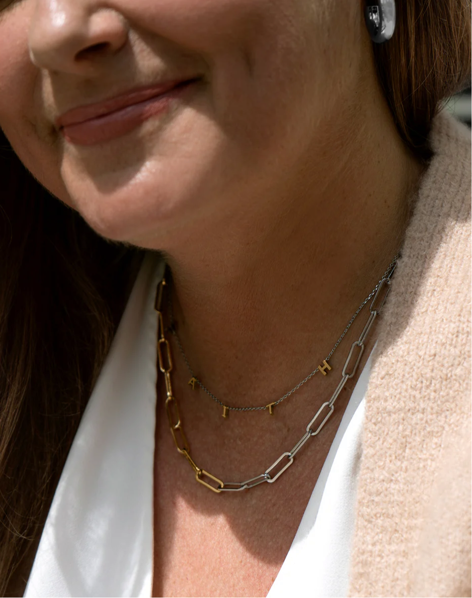 Origami Owl "FAITH" CZ Necklace