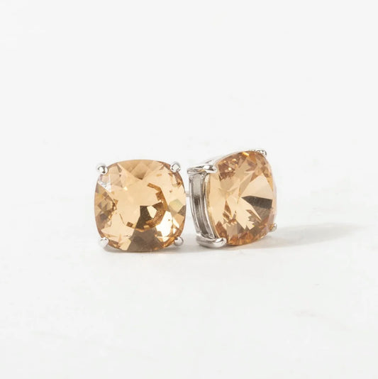 Origami Owl Golden Shadow Clara Stud Earrings